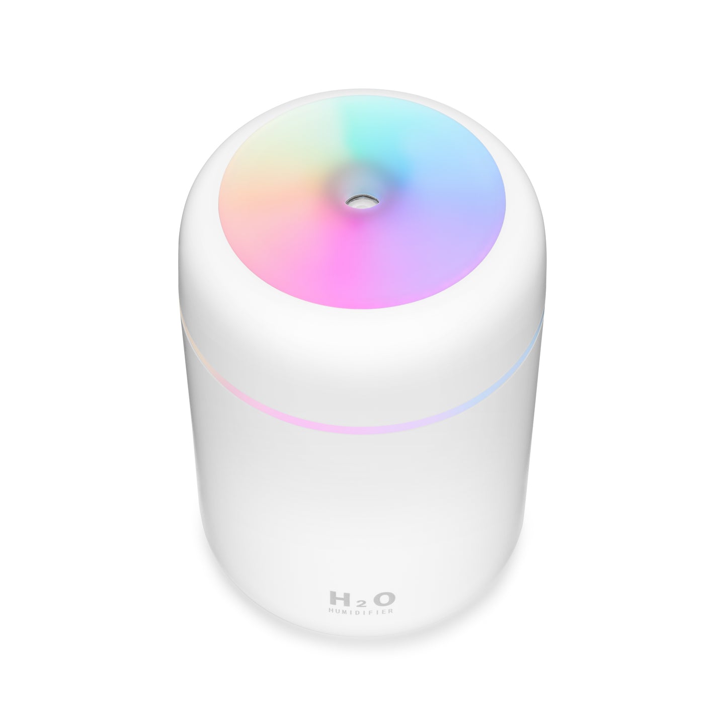 White portable air humidifier