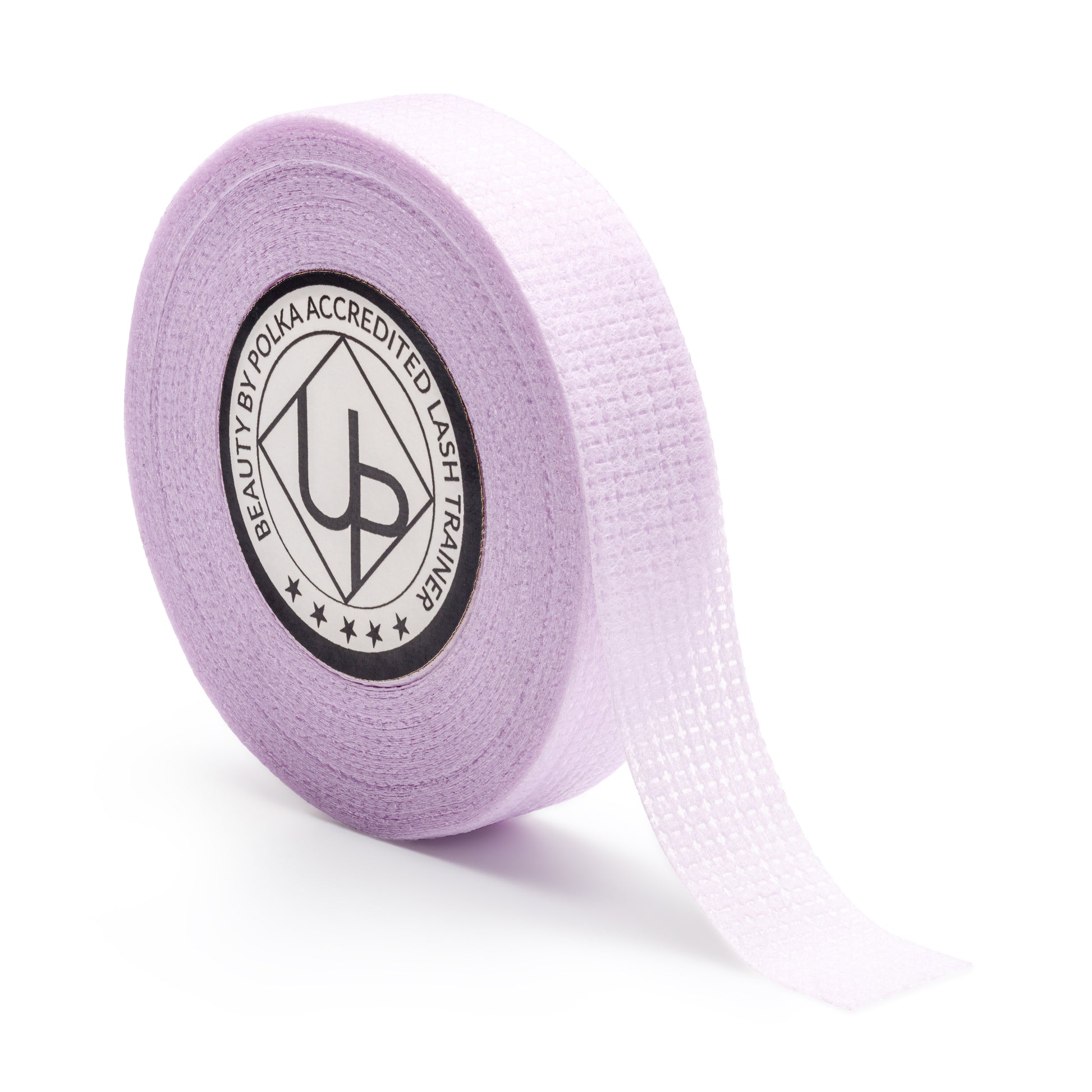 Beauty accessory – purple perforated tape for securing lashes